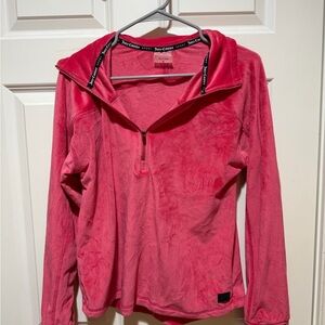 Juicy Couture Vibrant Pink Fleece Pullover